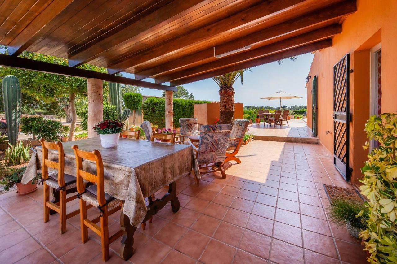 Ses Salines Cottage With Private Pool And Barbecue מראה חיצוני תמונה